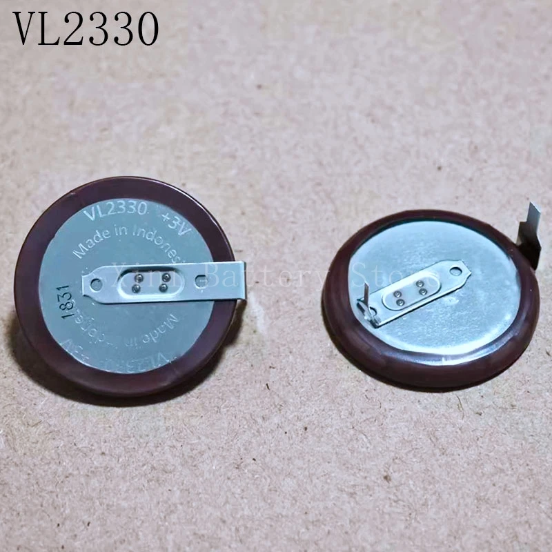 5 шт./лот VL2330 2330 перезаряжаемая литиевая батарея типа «таблетка» для автомобильных батарей с кнопками