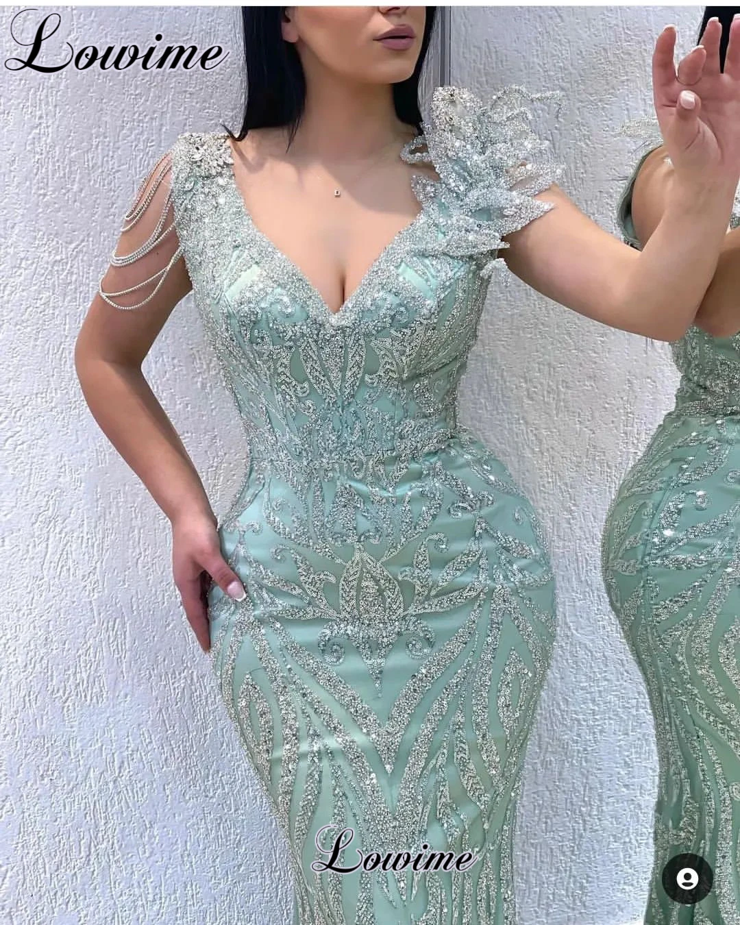 Vintage Glitter Mermaid Cocktail Dresses Sleeveless Prom Party Dresses For Women Wedding Guests Dresses Vestidos De Cóctel