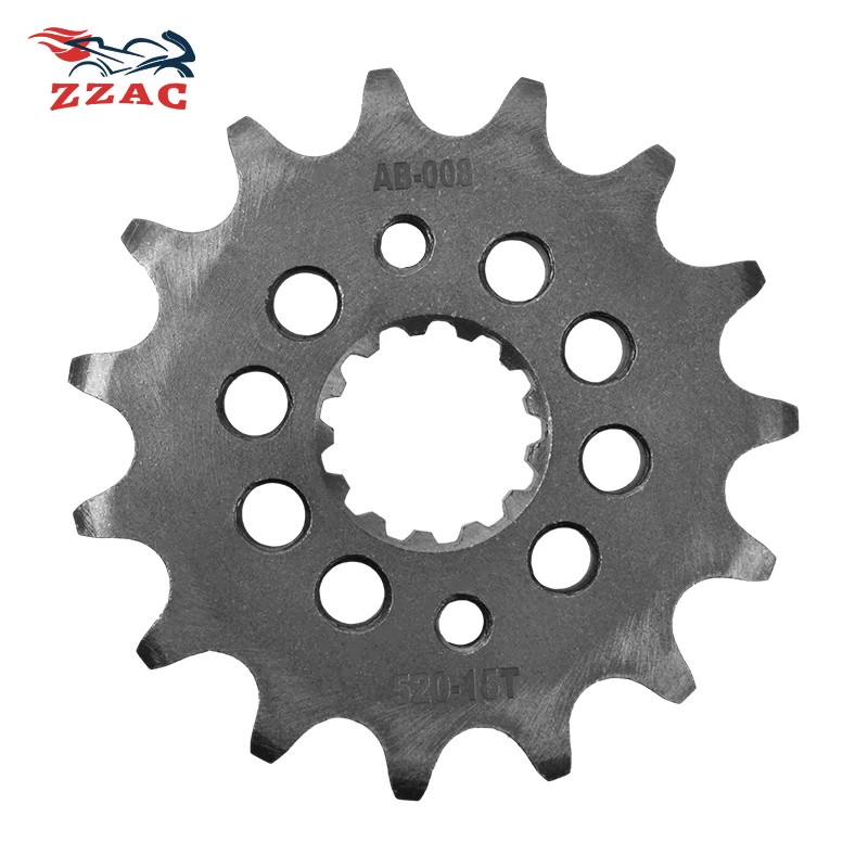 

520 Chain 15T Motorcycle Front Sprocket For YAMAHA YZF600R Thunder Cat 1996-2003 YZF600R T,V,W 2005-2007 20CrMnTi Small Gear