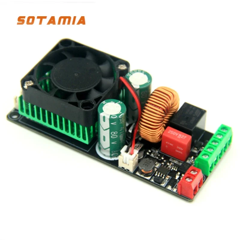 SOTAMIA 500W Class D HIFI Digital Power Amplifier Audio Board Super LM3886 IRS2092S Mini Amp Amplificador De Som Profissional