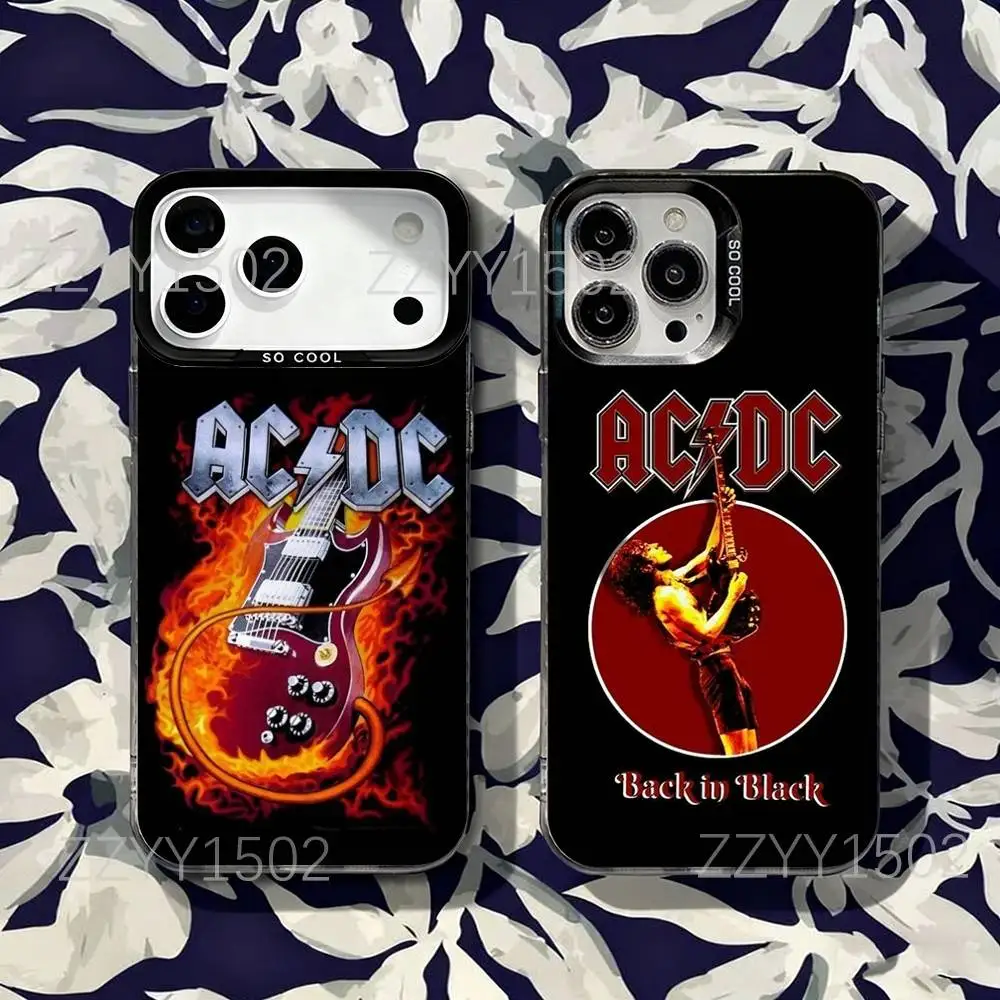 

A-AC-DC Highway to Hell Phone Case For iPhone 17,16,15,14,13,12,X,8,Pro,Max,Plus,SE4,Air,Mini HD Black IMD Matte