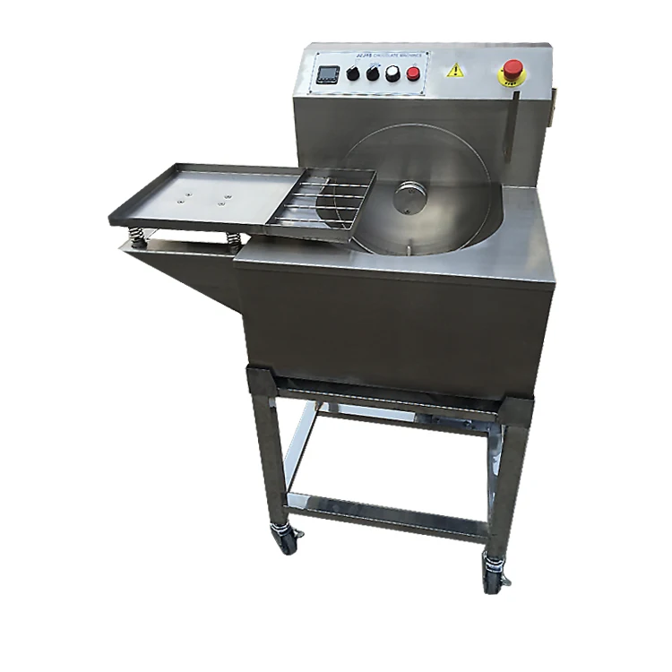 Cheap Small Automatic Chocolate Tempering Machine with Vibrating Vibration Table Chocolate Melting Coating vibrator Machine