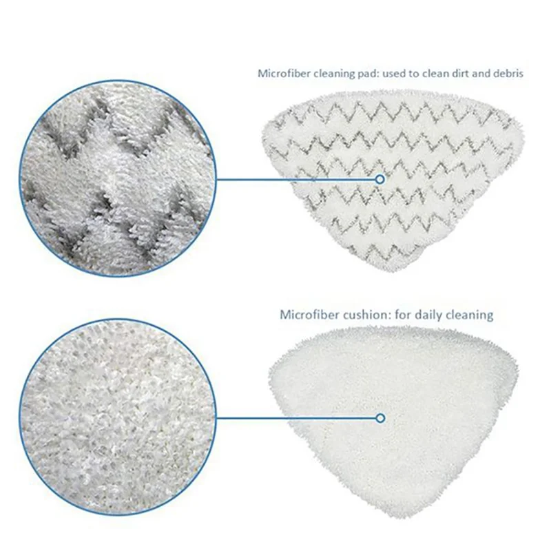 SANQ 8 قطع من وسادات استبدال ممسحة البخار المتوافقة مع ممسحة البخار Bissell Poweredge وPowerforce Lift-Off 2078، 2165 Series