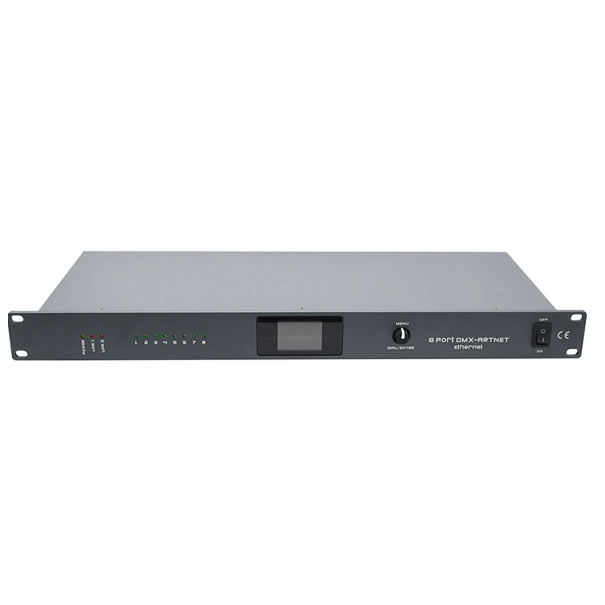 Controller di rete convertitore Ethernet DMX Artnet a 8 porte