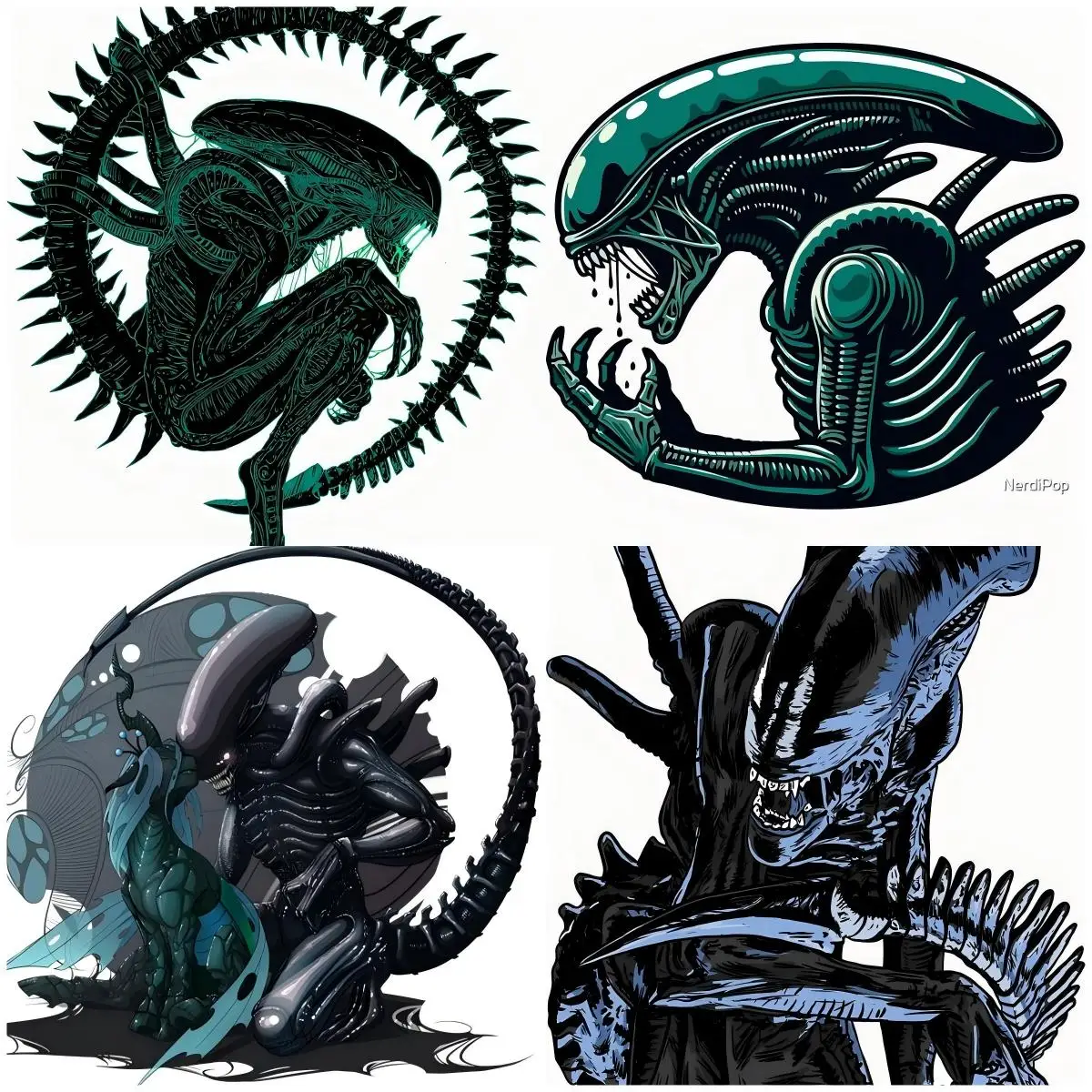 

Personality Car Stickers And Decals Alien Decal Window Truck Camper Guitar Car Body Refrigerator Wall Waterproof Exterior