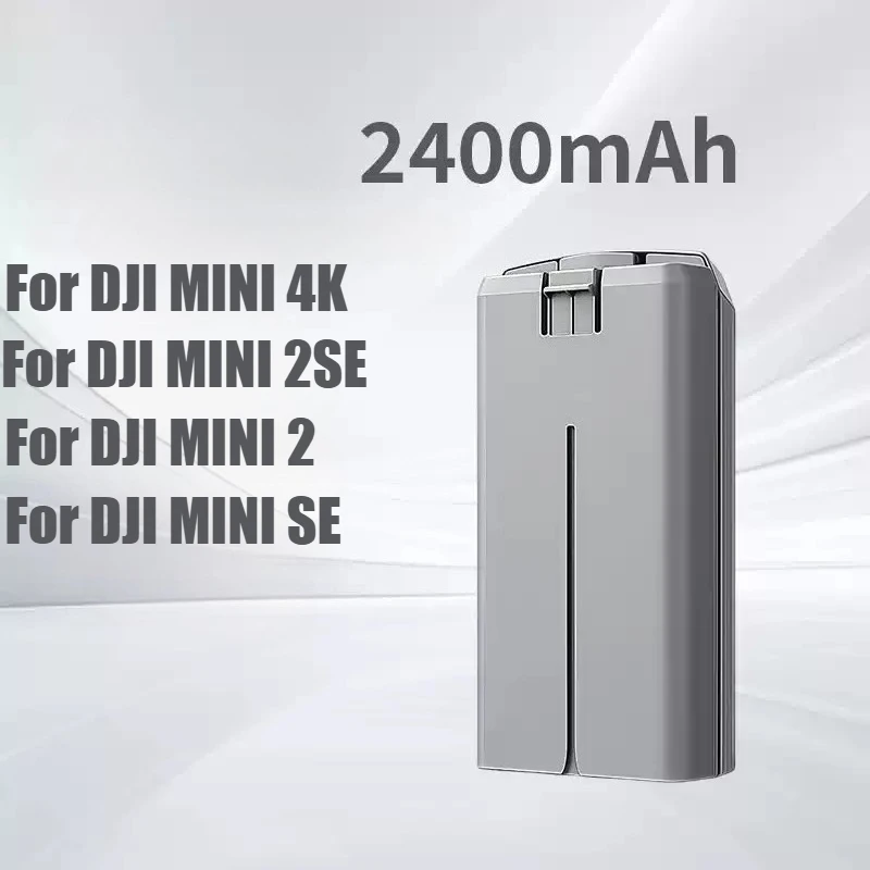 Nowa bateria o zwiększonej pojemności 2400mAh 7.7V 25 minut lotu do DJI Mini2 Mini2SE MiniSE Mini4k UAV