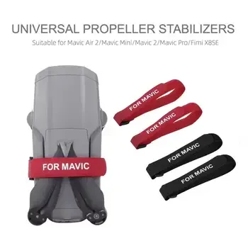 2 Pcs Propeller Blade Tape Straps Holder For DJI Mavic Pro Mavic AIR Motor Fixed Belt Hook Loop Cable Cord Ties Drone accessory