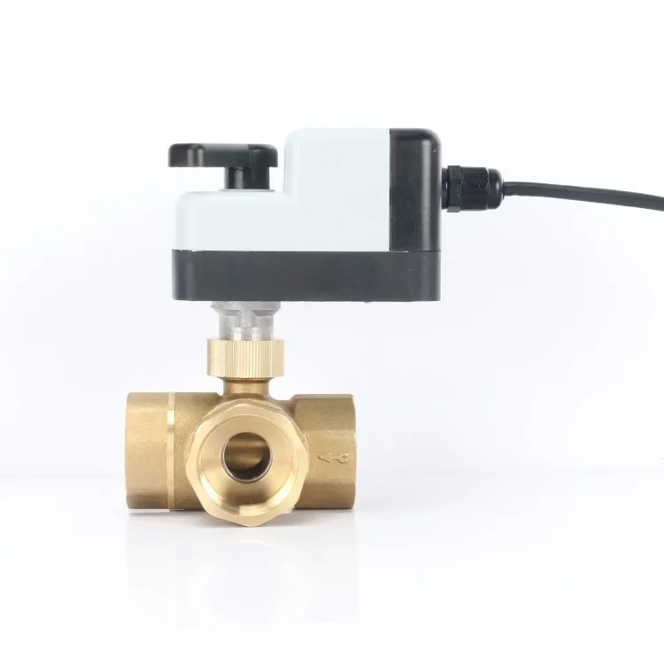 DC12 24V electric ball valve, two way, three way, two wire, normally open and closed, two wire solenoid valve DN15 20 25 32