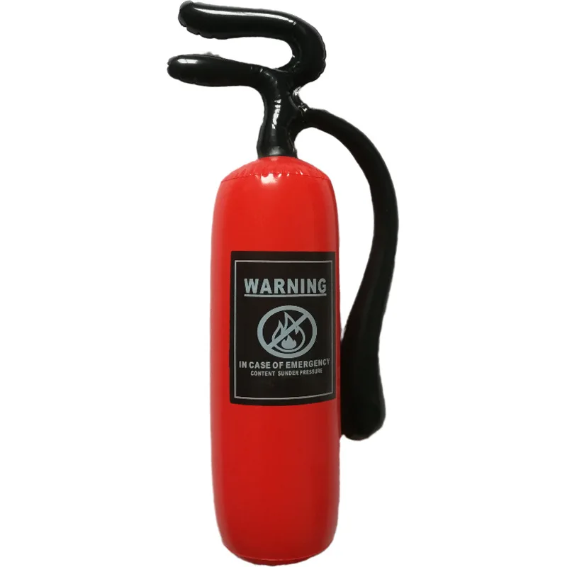Aufblasbare Ballons in Form von Feuerlöschern als Requisiten für die Dekoration von Feuerwehr-Geburtstagsfeiern, Feuerwehr-Geburtstagsparty-Zubehör – Detail 1