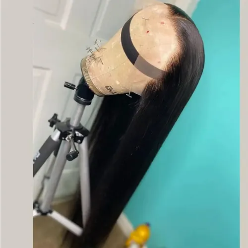 Imagen 2 del producto Pelucas rectas de las pelucas del frente del cordón 13*4 con las pelucas sintéticas de alta calidad del pelo y buena textura