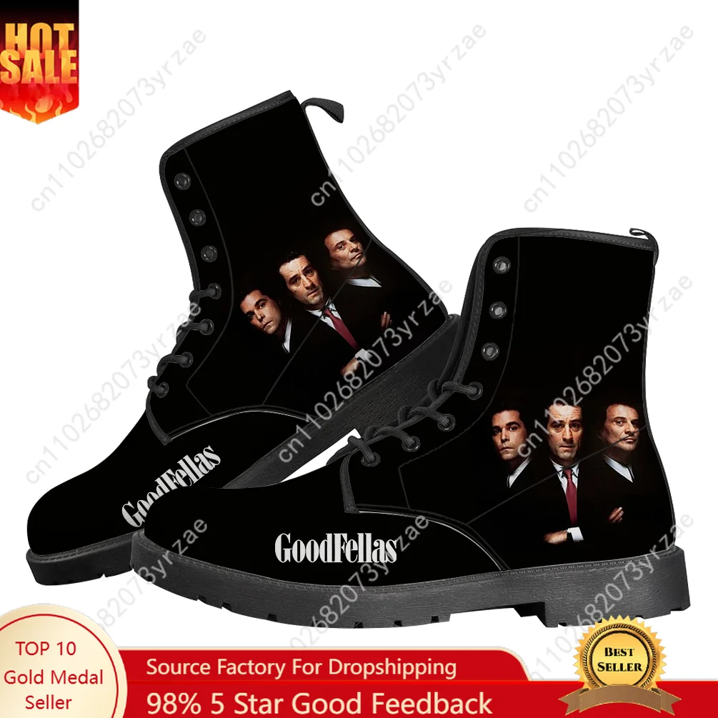 

Goodfellas Boot Mens Womens Teenager Casual Boot Outdoor High Quality Casual Lightweight Fashion Pattern Custom Made Shoes