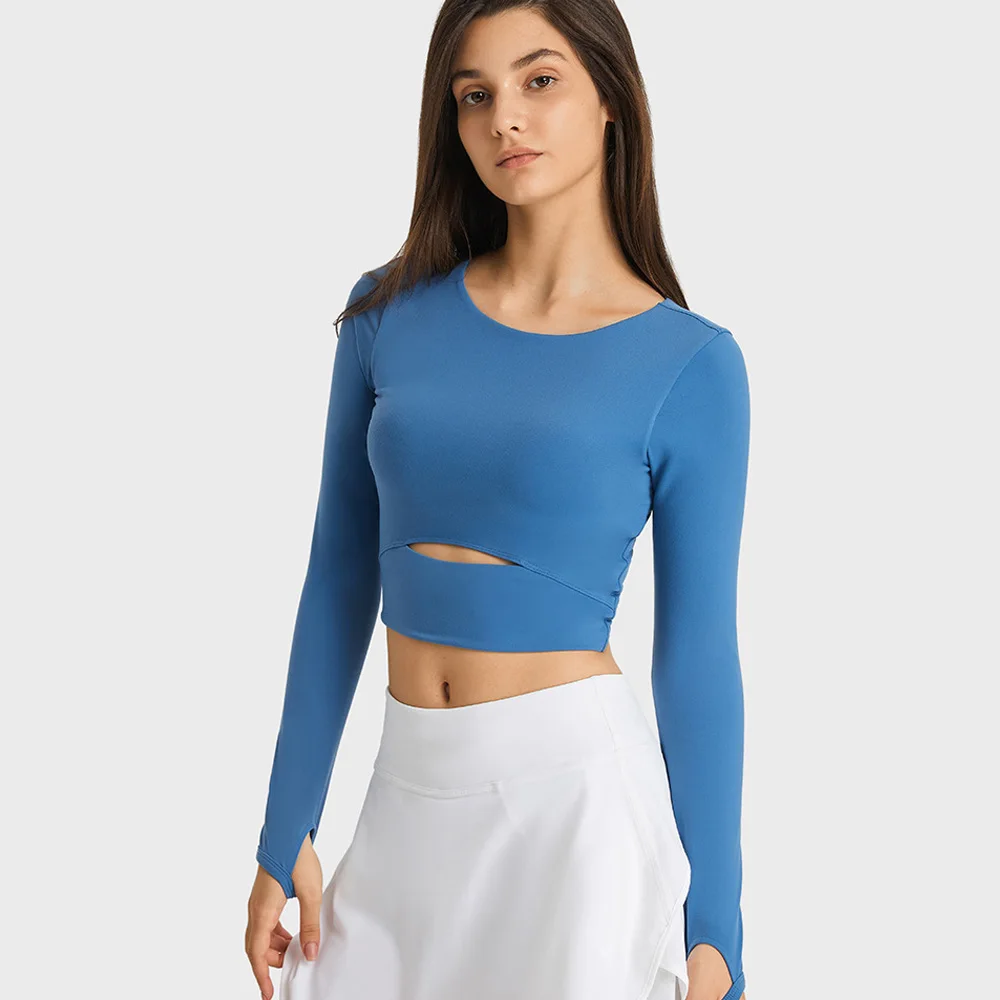 

S/4 M/6 L /8 XL/10 XXL/12Please use this size long sleeved top with chest women's short sexy clothes