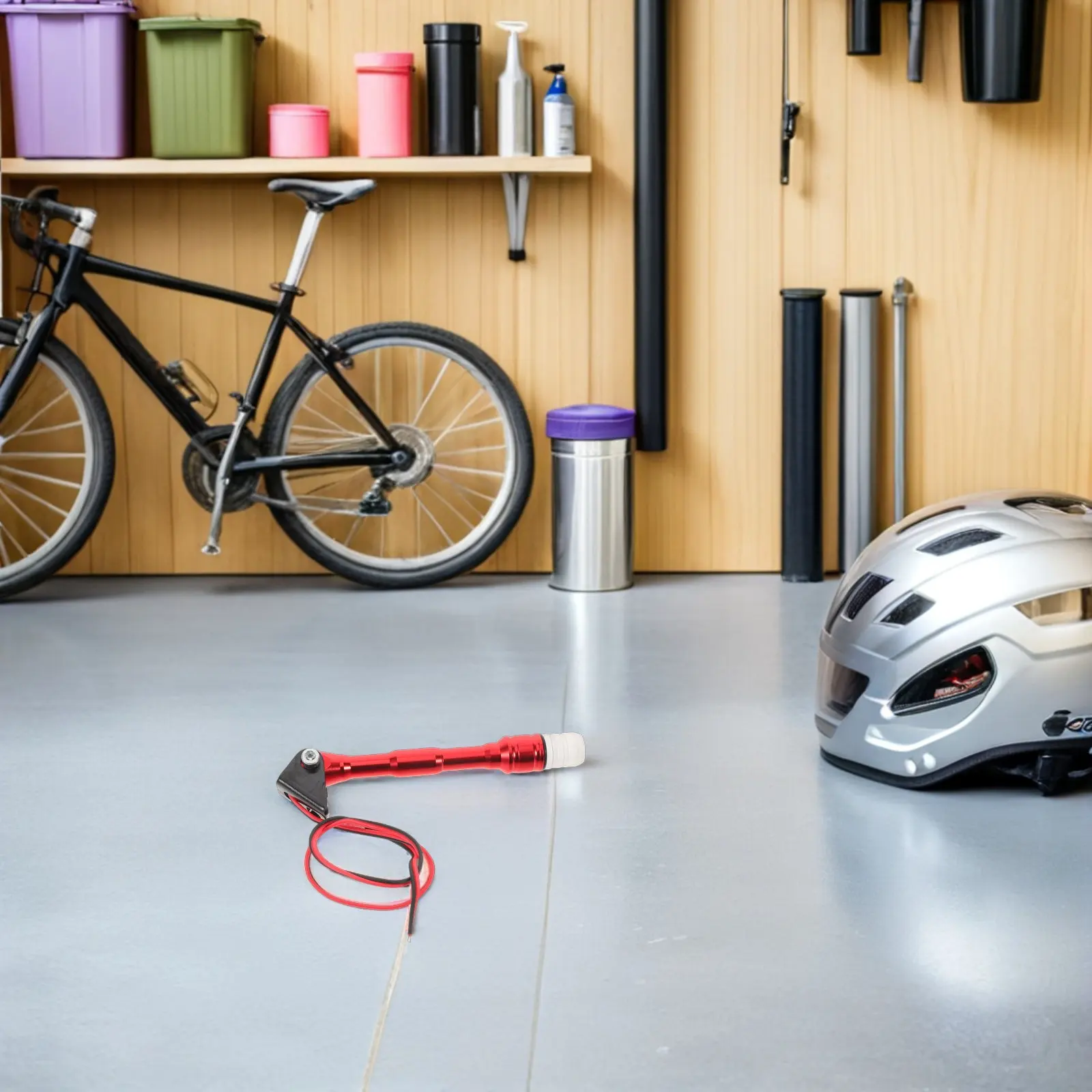 Decor Light Red Led Illuminated Upgrade For Bike Visibility Enhanced Weatherproof Custom Modification Part Compatible With
