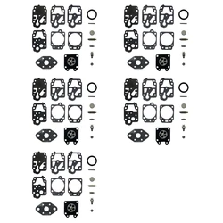 5 Set Carburetor Repair Rebuild Kit for Walbro K20-WYL WYL-240-1 WYL-242-1 WYL Ryobi Stihl Echo BE01 LE230