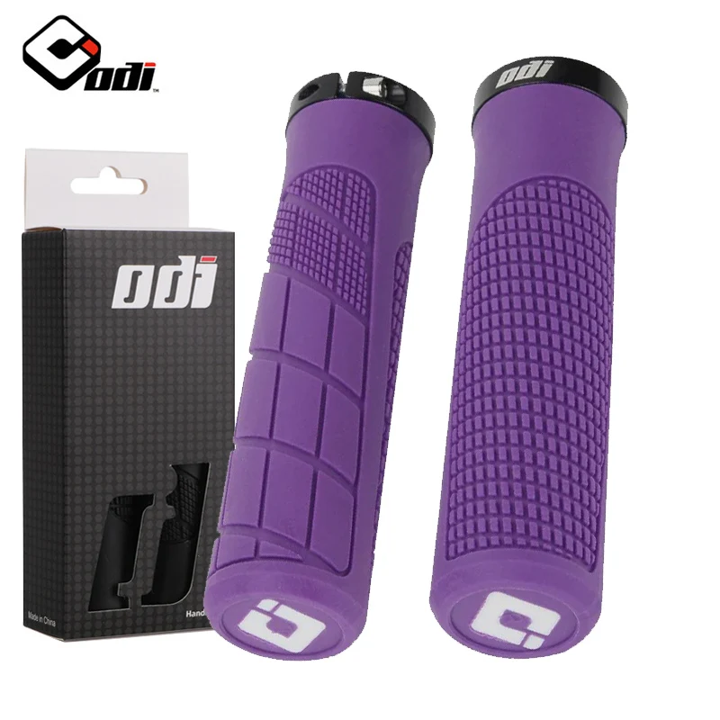 ODI Rubber Handlebar Grips With New Logo MTB Lock-on Grip Non-slip Mountain Bike Handle Cover Folding Balance Bike Accessories