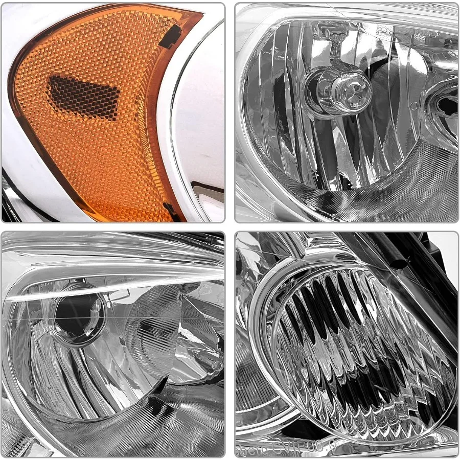 ل 20062013 تشيفي إمبالا مجموعة مصابيح أمامية متوافقة مع 20142016 إمبالا المحدودة 20062007 مونتي كارلو كروم الإسكان مع أ