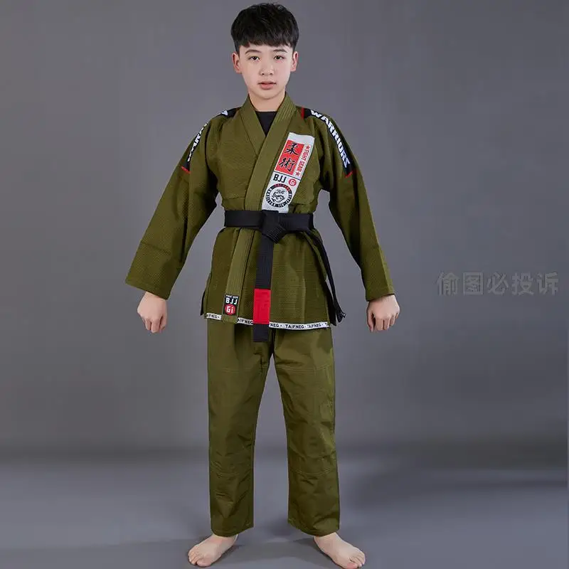 2022New Brazilian Jiu-Jitsu girls Uniform Professional Competition boy BJJ GI Women IBJJF Kimono W/Preshrunk Fabric high quality