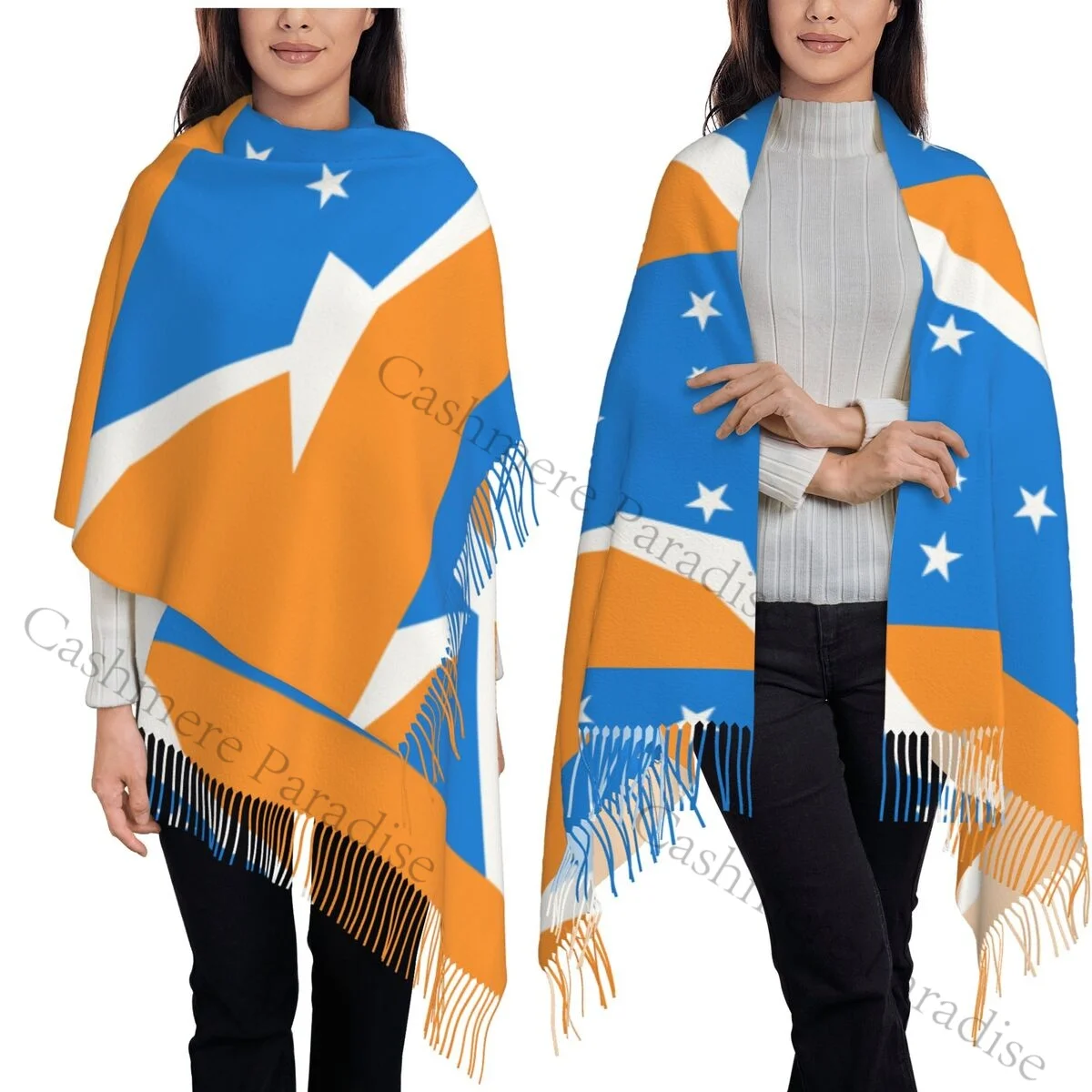 

Шали и накидки с национальным флагом Tierra Del Fuego для вечерних платьев, женские накидки, нарядные шали и накидки