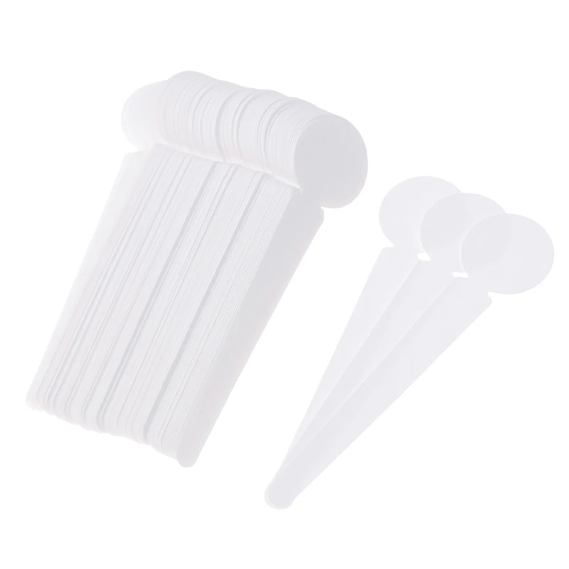 100pcs Perfume  Aromatherapy Perfume Essential Oils Tester Strips Fragrance Disposable White Smell Paper Paper Strips Test Paper