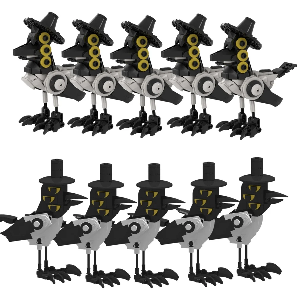 

K-pop Demon Hunters Lion Crow Rumi Sussie Demonic Sroka Коллекционная фигурка Строительные блоки Милая модель Детские игрушки Подарки Navidad