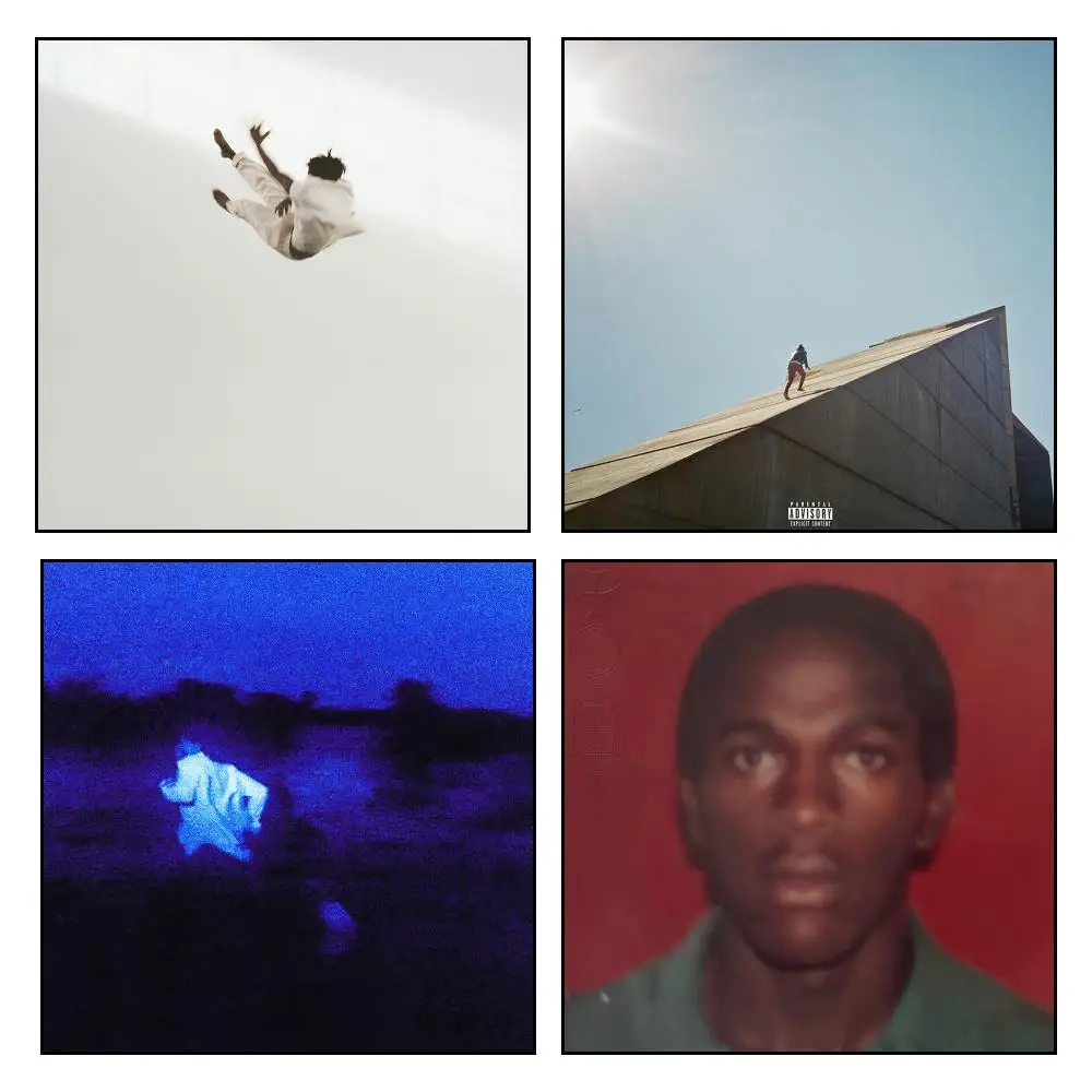 Singer D-Daniel Caesar Music Album Poster Personalized Aesthetic Wall Decor Modern Bedroom Room Decoration