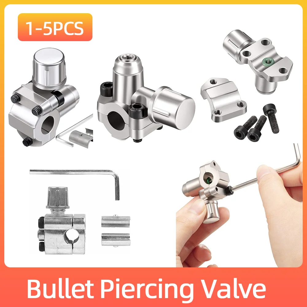 

1-8Pcs Bullet Piercing Valve Line Tap BPV31 Hvac Parts Seal Refridgerator Ac Part Fixing Tools Bullet Puncture High Quality