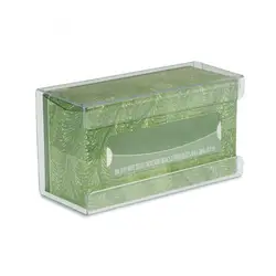 Wall Mounted Disposable Gloves Storage Box Acrylic Tissue Box Garbage Bag Wrap Gloves Dispenser Home Organizer Mask Storage Box