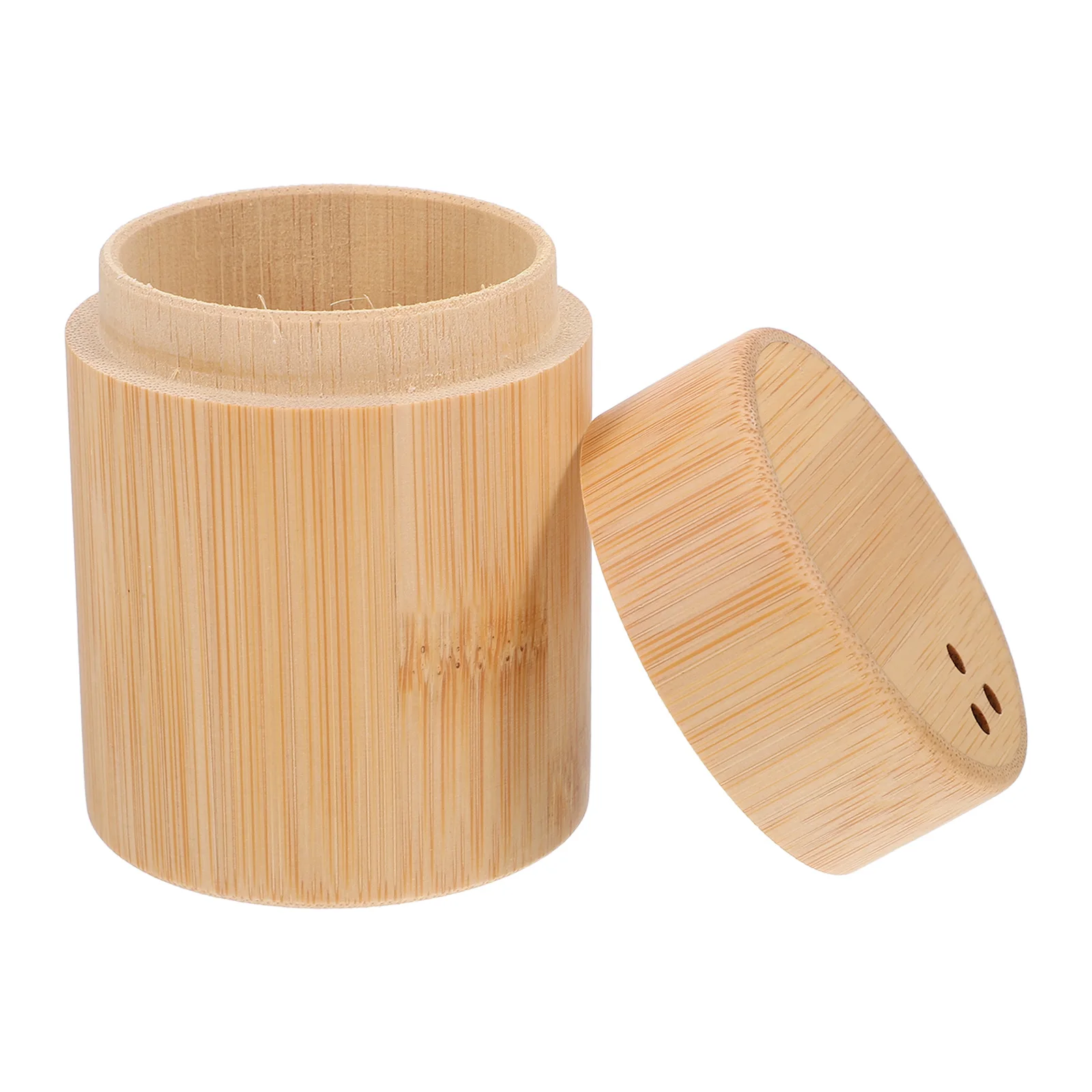 

Tooth Picks Holder Dispenser Toothpick Toothpicks Portable Wood Case Reliable for