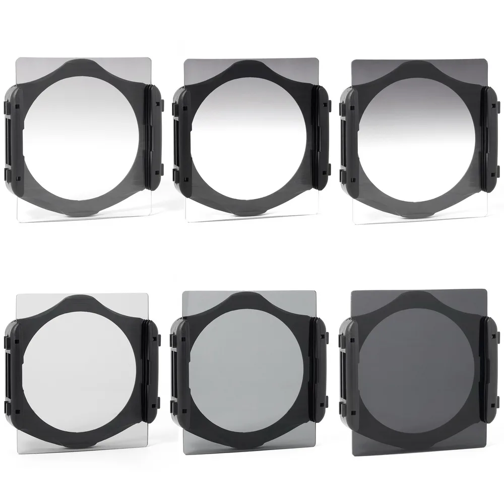 6pcs ND2 ND4 ND8 + Gradual ND2 ND4 ND8 filter set f cokin p