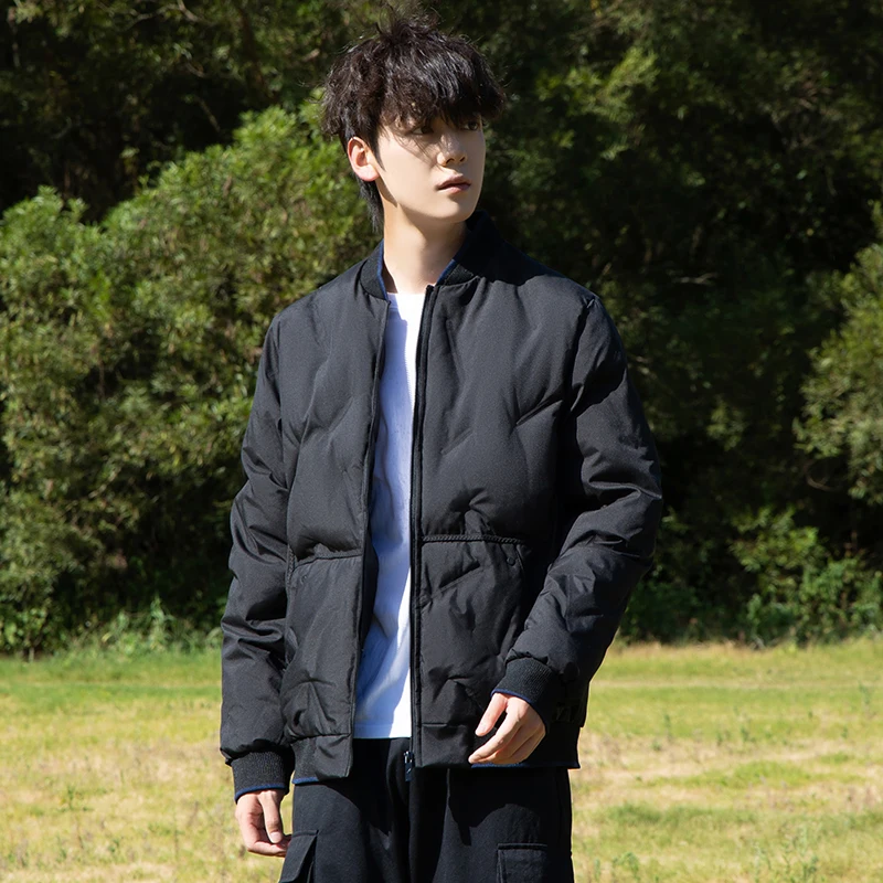 موضة جديدة شتاء دافئ سستة الرجال سترات عالية الجودة يندبروف معاطف قطنية غير رسمية كل مباراة الملابس القطنية اليومية للرجال