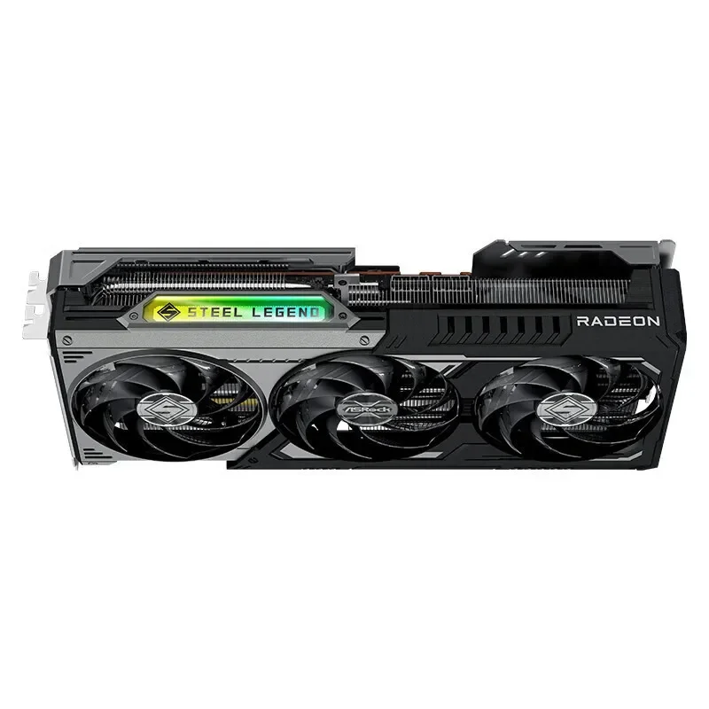 Geeignet für AMD/RX9070XT Grafikkarte 16G E-Sports Game Design Computer Grafikkarte schwarz