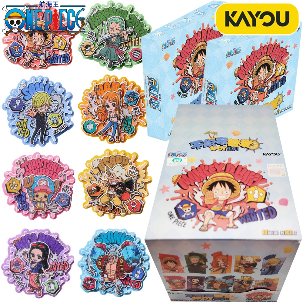 

KAYOU Original One Piece Non-woven Fabric Badge Cosplay Fashion Exquisite Brooch Pendant Collection Backpack Decoration Toys