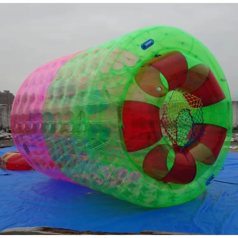 

Colorful PVC Inflatable Water Roller - Kids Zorb Roll Ball