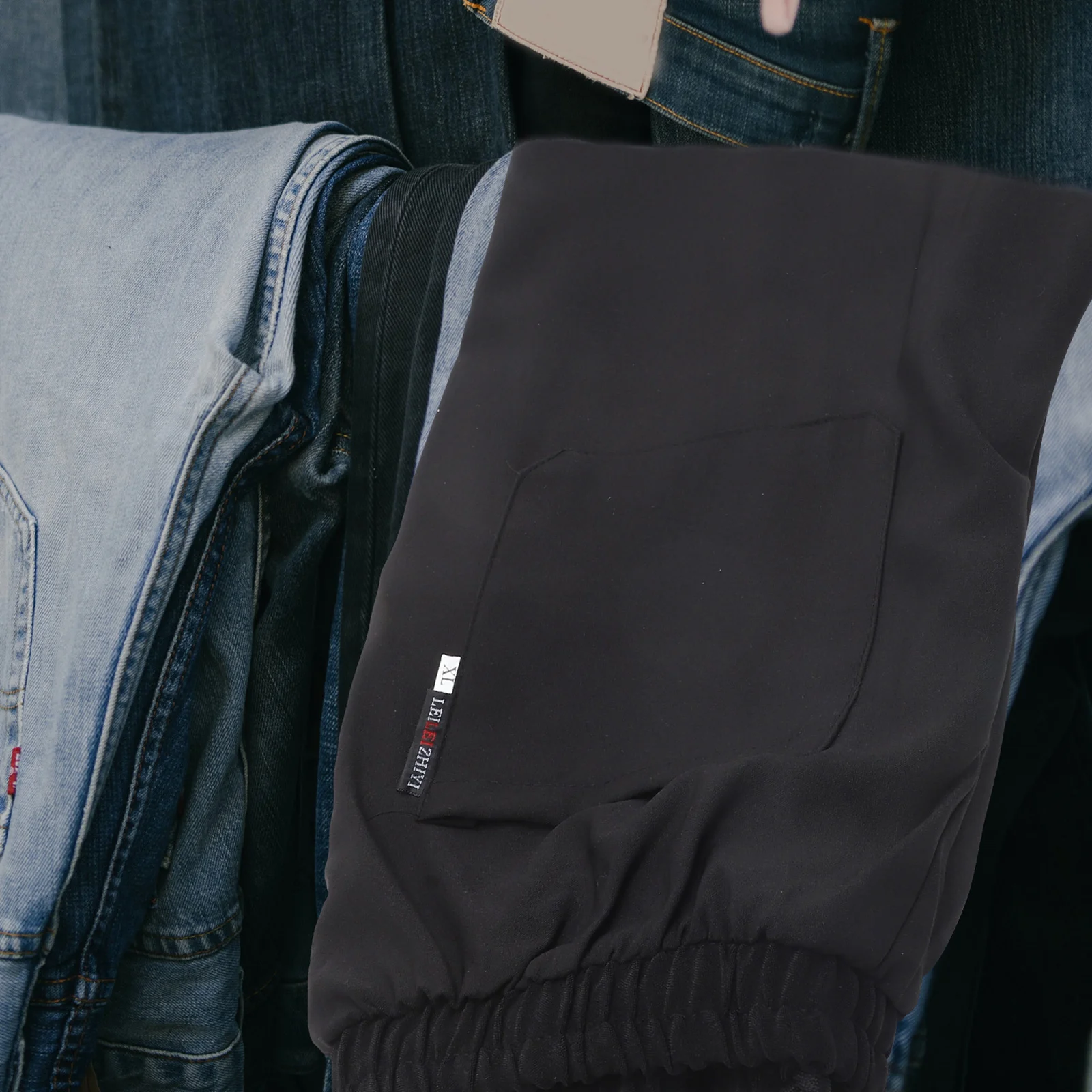 

Breathable Chef Men Chef Pants Working Clothes Loose Pants for Restaurant Hotel Kitchen Supplies Canteen Uniform