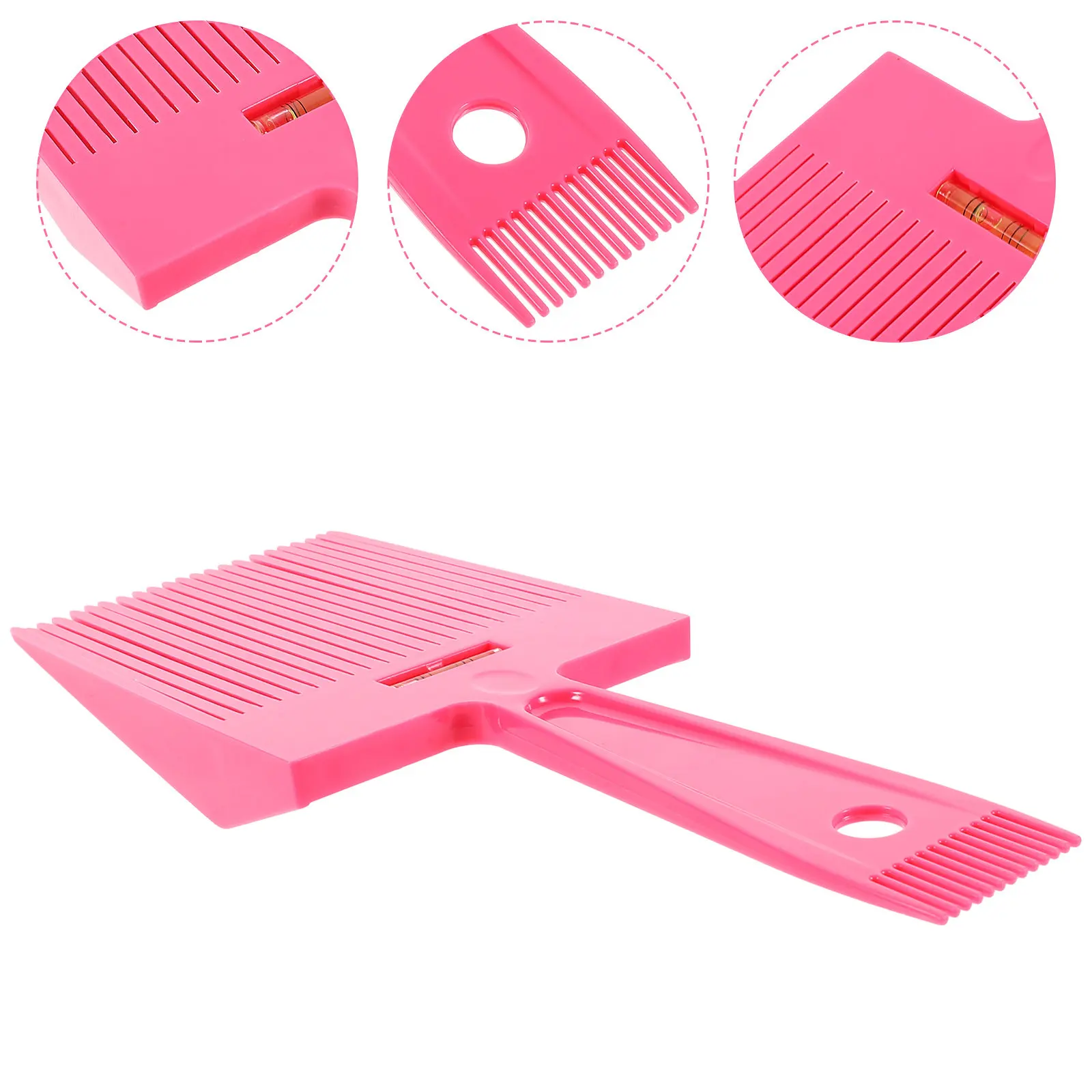 

Barber Comb Professional Hairdressing Tool Flat Wide Tooth for Scalp Massage Comfortable Grip Styling Comb for Men