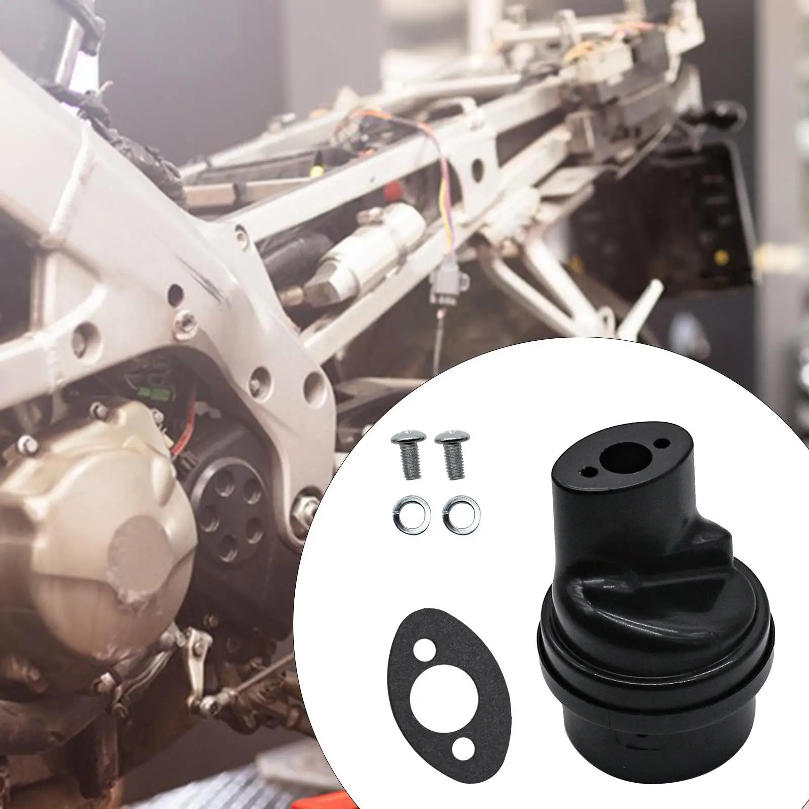 

Air Filter Box Garage Replaces Spare Assembly for Suzuki LT50 1984-1987