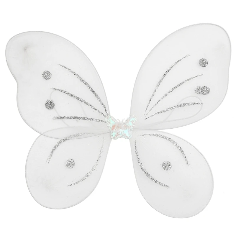 Costume Wings Fairy Angel Wing Funny Dress Up para borboleta Wing Props