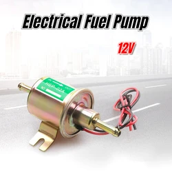 Bomba de combustible eléctrica de baja presión, cable de fijación de perno de 12V, HEP-02A de gasolina diésel para carburador de coche, motocicleta eléctrica, ATV, nuevo