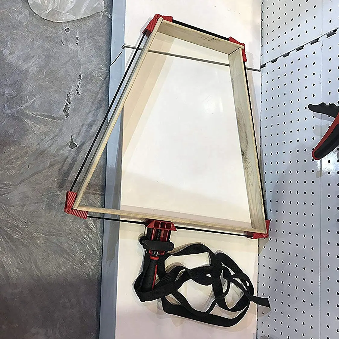 

AT44-2 шт. рамка для деревообработки, многофункциональный зажим для ремня, многоугольный угловой зажим, зажим для ремня, быстрорегулируемый зажим для ленты, прямоугольный