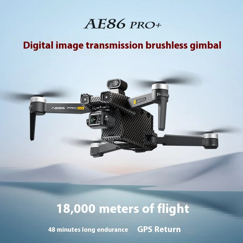 

AE86 Promax Drone with Digital Image Transmission Three-Axis Anti-Shake Gimbal GPS Positioning And Touch Screen Remote Control