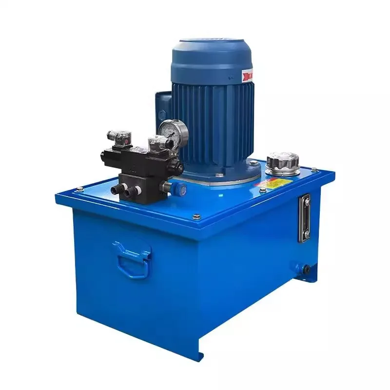 

Hydraulic pump station assembly complete set of small electric manual customizable hydraulic system