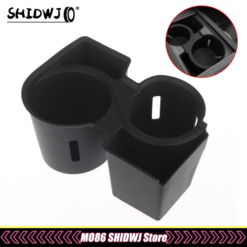 

Car Water Cup Holder For EV9 2024-25 Anti-Slip Central Control Drinks Holder Storage Box Tray Organizer Auto Interior Accessory
