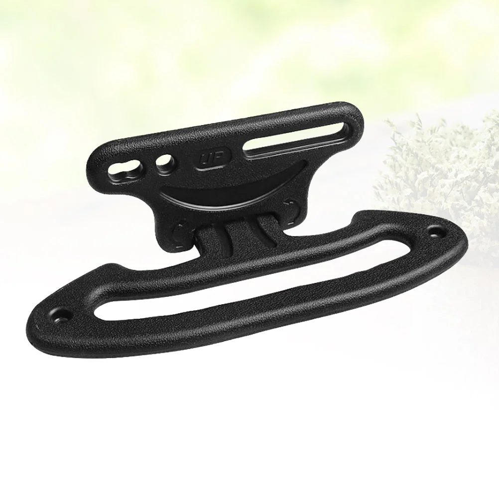 Car Seat Headrest Hanger Clothes Rack Coat Suits Shirts Holer Vehicle Safety Handrail Hook (Black) car hanger