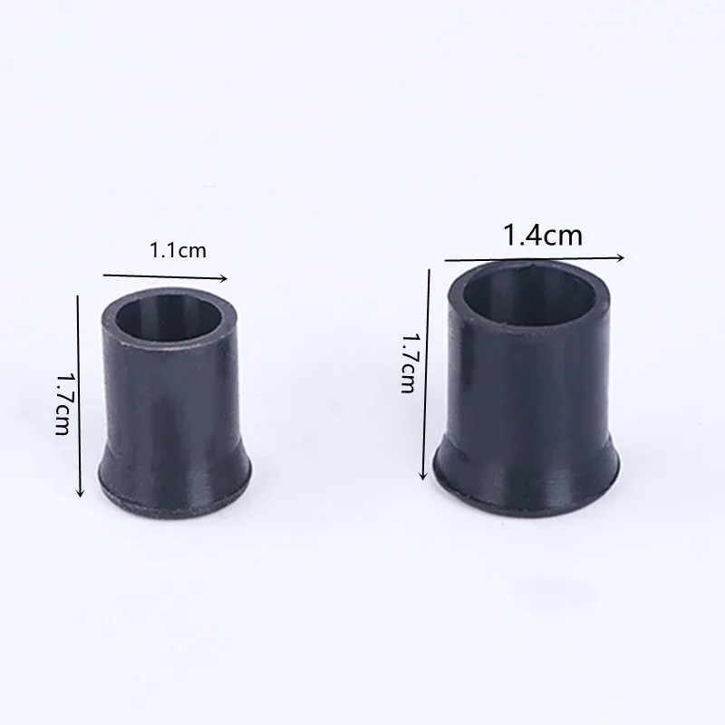 10pcs Smoking Pipe Mouthpiece Silicone Protective Case 10/12mm Protection Ring for Tobacco Pipes Smoking Tip Assceeories