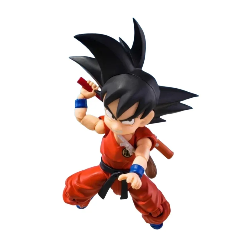 Bandai w magazynie oryginalny TNT Limited SHF Dragon Ball figurki anime SON GOKU INNOCENT CHALLENGER figurki zabawki kolekcjonerskie