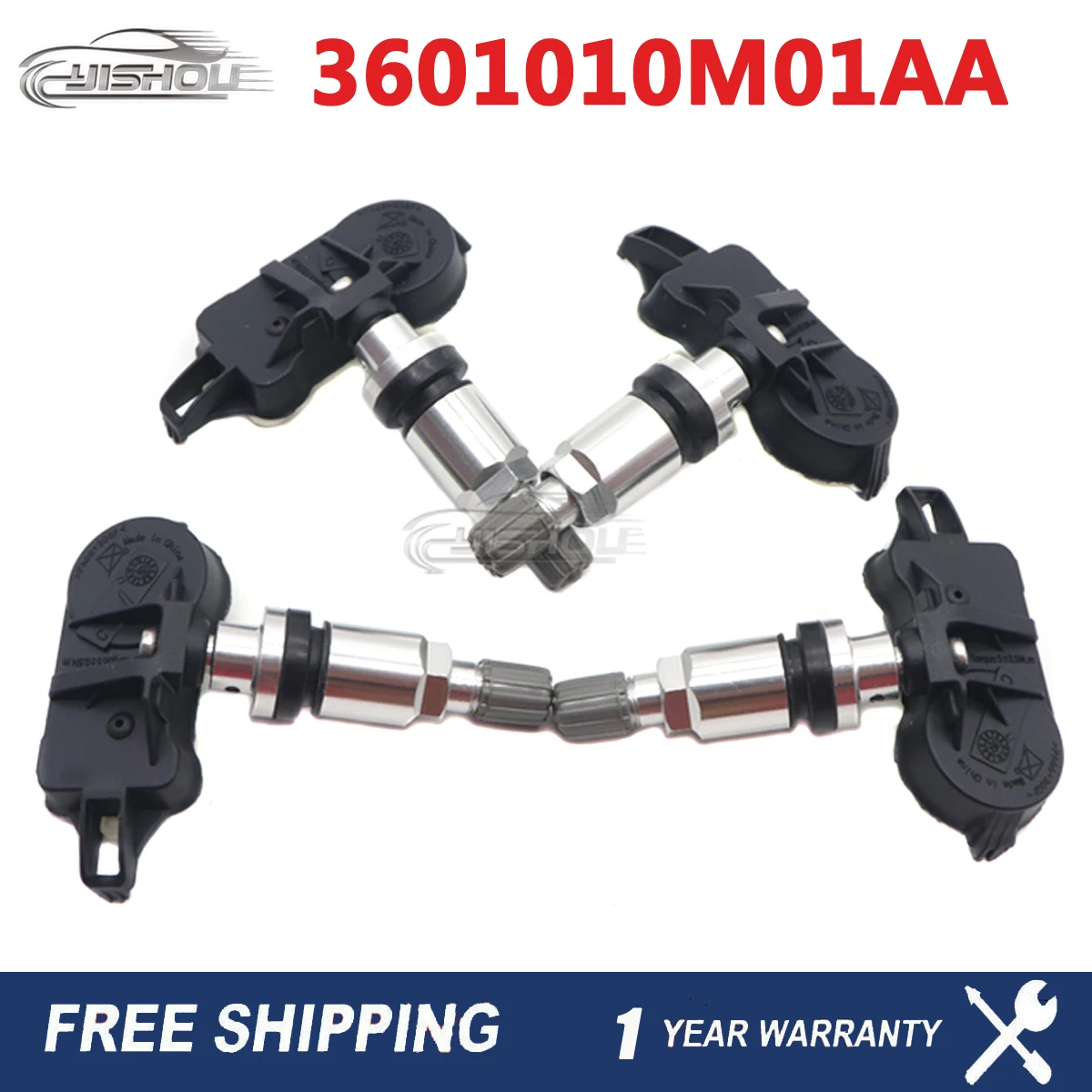 

Car Tire Pressure Sensor New TPMS For ChangAn CS95 CS75 CS15 EADO XT EADO DT 2013-2021 360101-0M01AA 3601010M01AA 433MHz