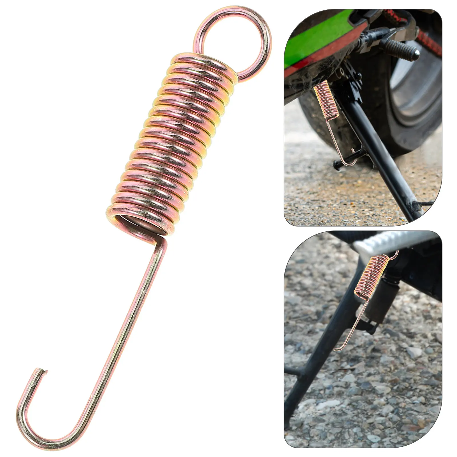 

Universal Heavy Duty Kickstand Return Spring for Electric Bikes and Motorcycles Stainless Steel High Elasticity Tension Spring