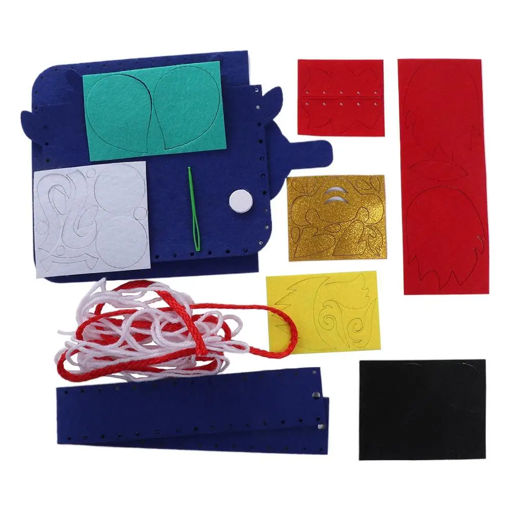 Vliesstoff DIY Löwe Tanz Tasche Haus Decoracion Chinesischen Stil DIY Drachen Tasche Spielzeug Glück Tanzen Löwe