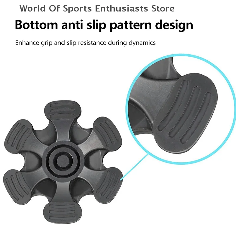 19 ミリメートル杖のヒント 6 柱デザイン滑り止めゴム松葉杖エンドマット用ウォーキングスティック撮影スティック松葉杖のヒントアクセサリー