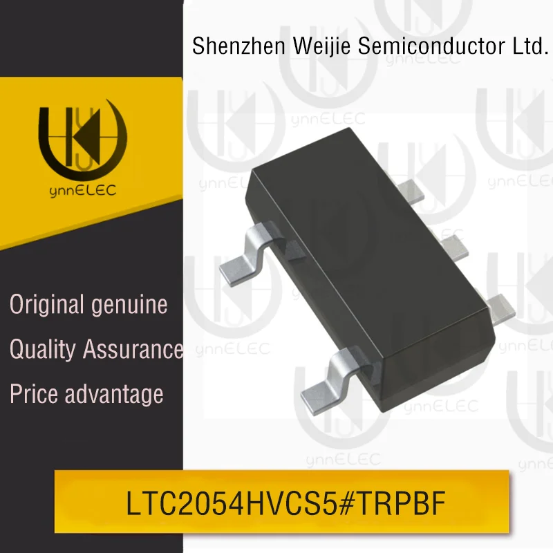 

Original LTC2054HVCS5#TRPBF Zero-Drift Op Amp | 0.5μV Offset | 0.01μV/°C | SOT-23-5